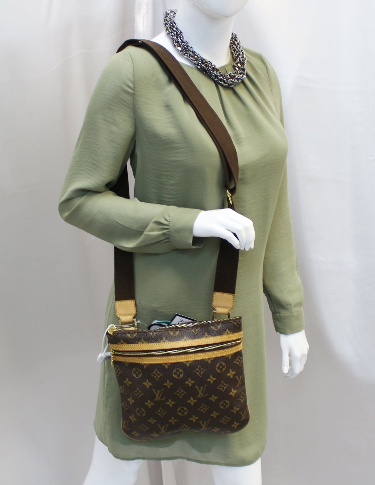 Louis Pochette Bosphore Crossbody Bag Monogram