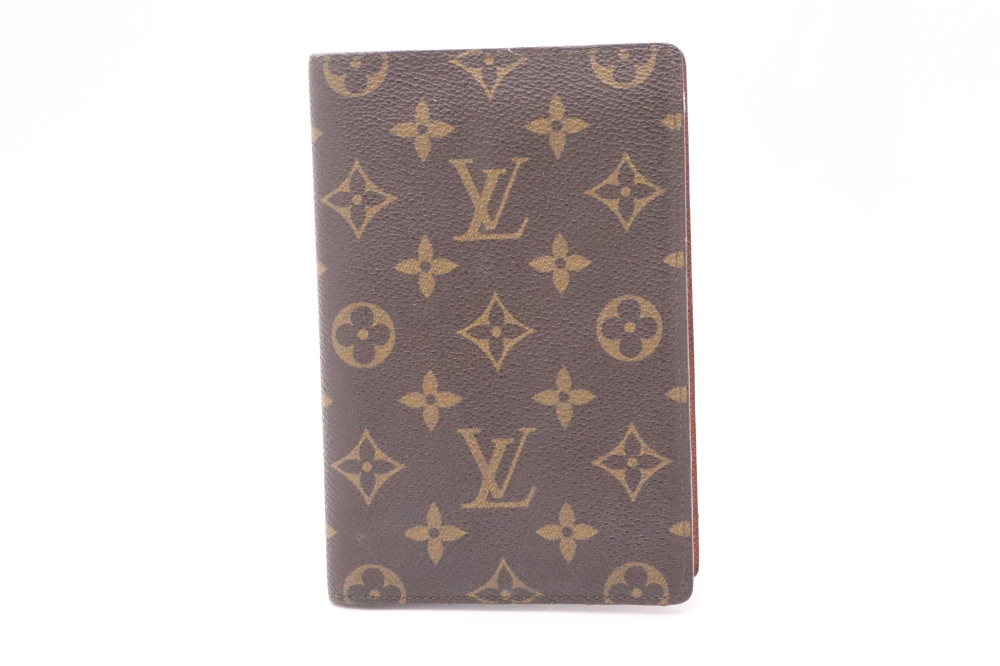 Louis Vuitton Passport Cover Monogram Canvas Wallet Case Monogram Canvas