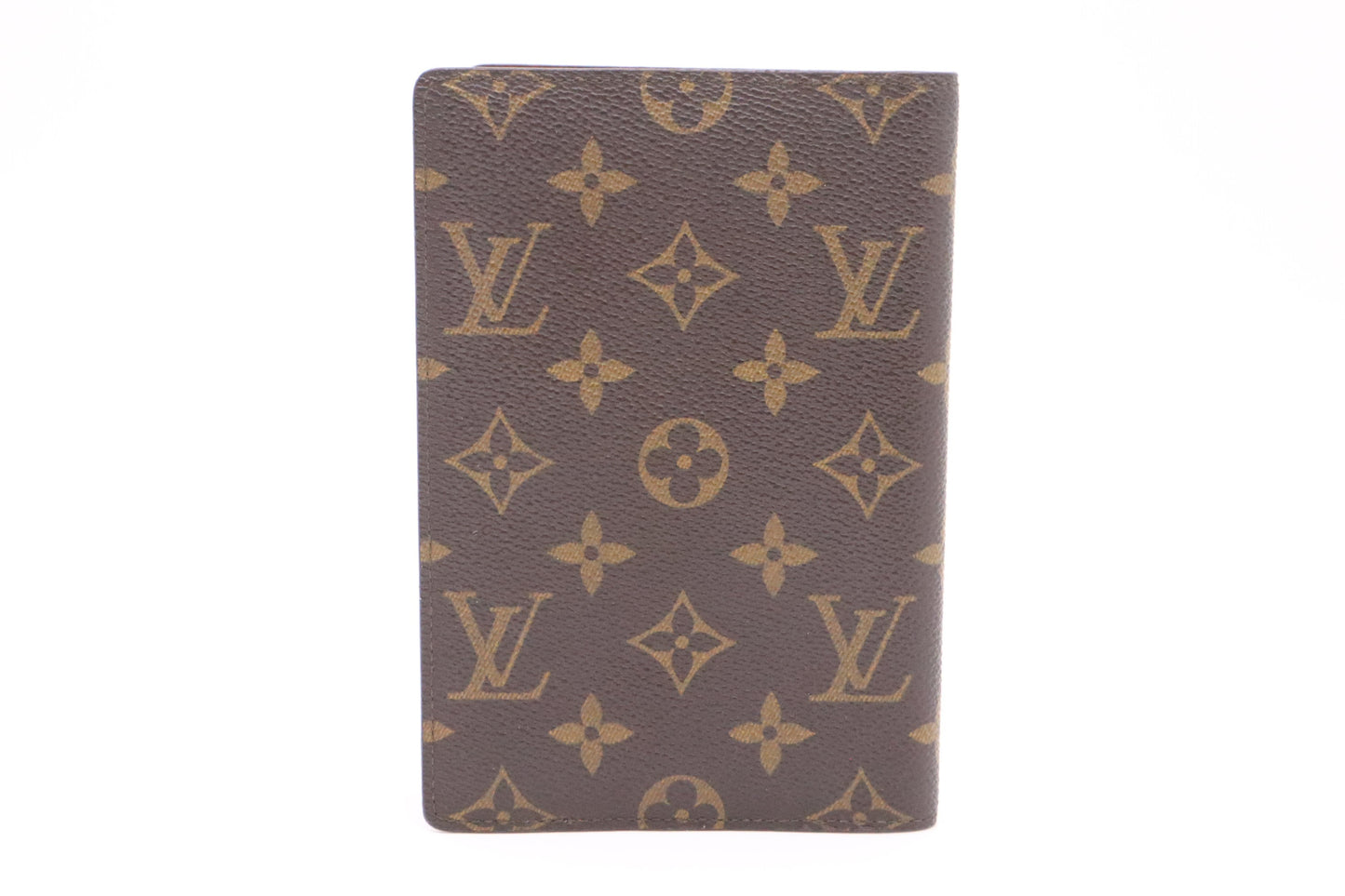 Louis Vuitton Passport Cover Monogram Canvas Wallet Case Monogram Canvas