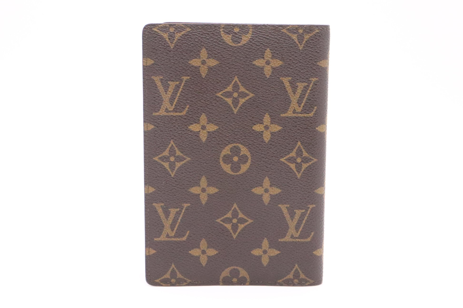 Louis Vuitton Passport Cover Monogram Canvas Wallet Case Monogram Canvas