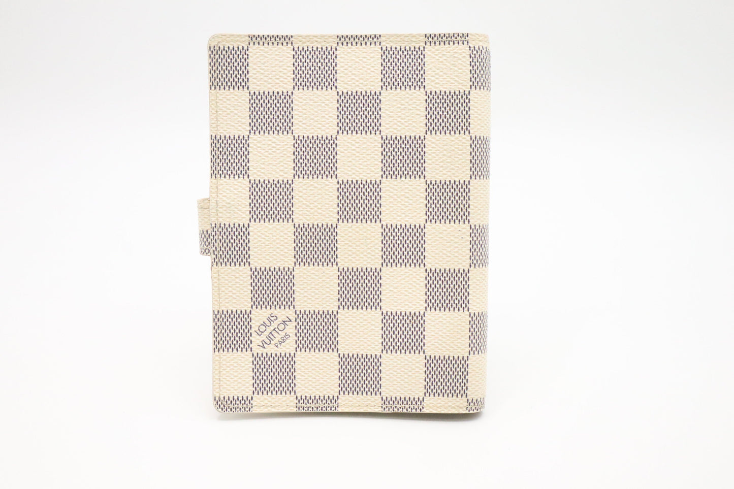 Louis Vuitton Agenda PM Azur Damier Canvas Handbag