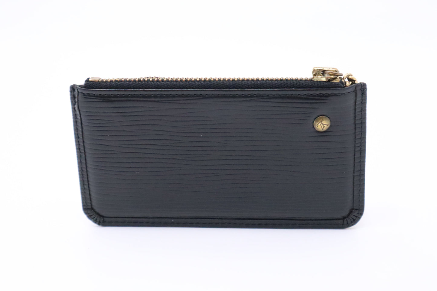 Louis Vuitton Cles Epi Leather Black Handbag Epi Leather