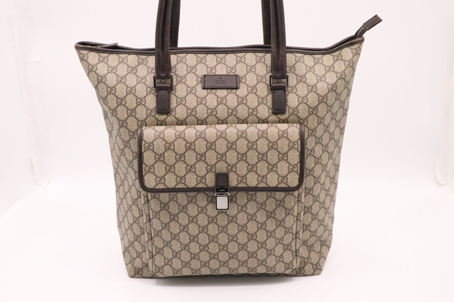 Gucci GG Supreme Canvas Tote Bag Canvas 2