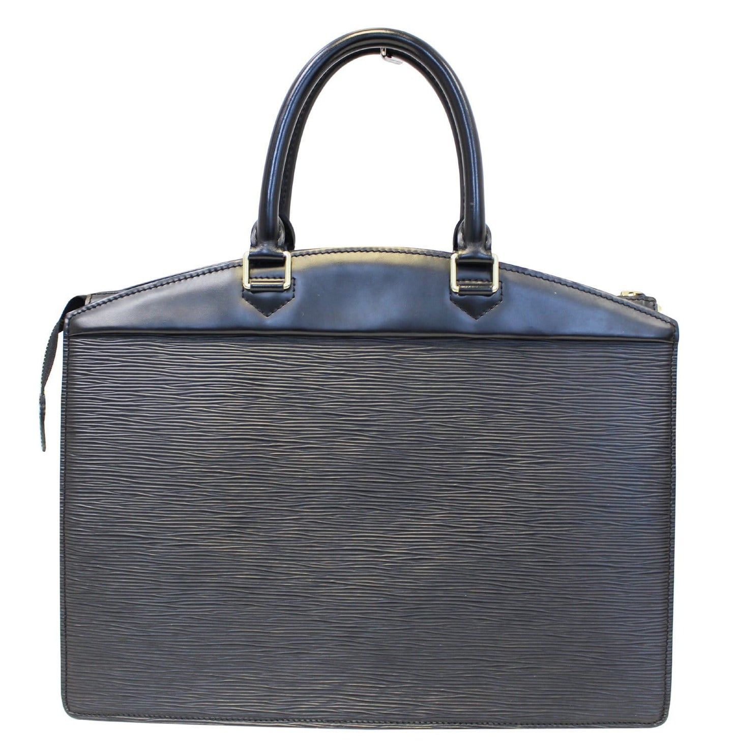 Louis Epi Riviera Travel Bag Leather Black