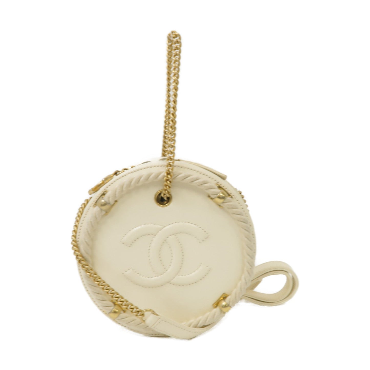 Chanel „ÄêÊøÄÊ?õÂÑ™ÊÉ†„ÄëËè±Ê†ºÁæäÁöÆÁöÆÈù©2 Way Shoulder BagÈáëÊâ£Ôø?Á±?Ëâ?
