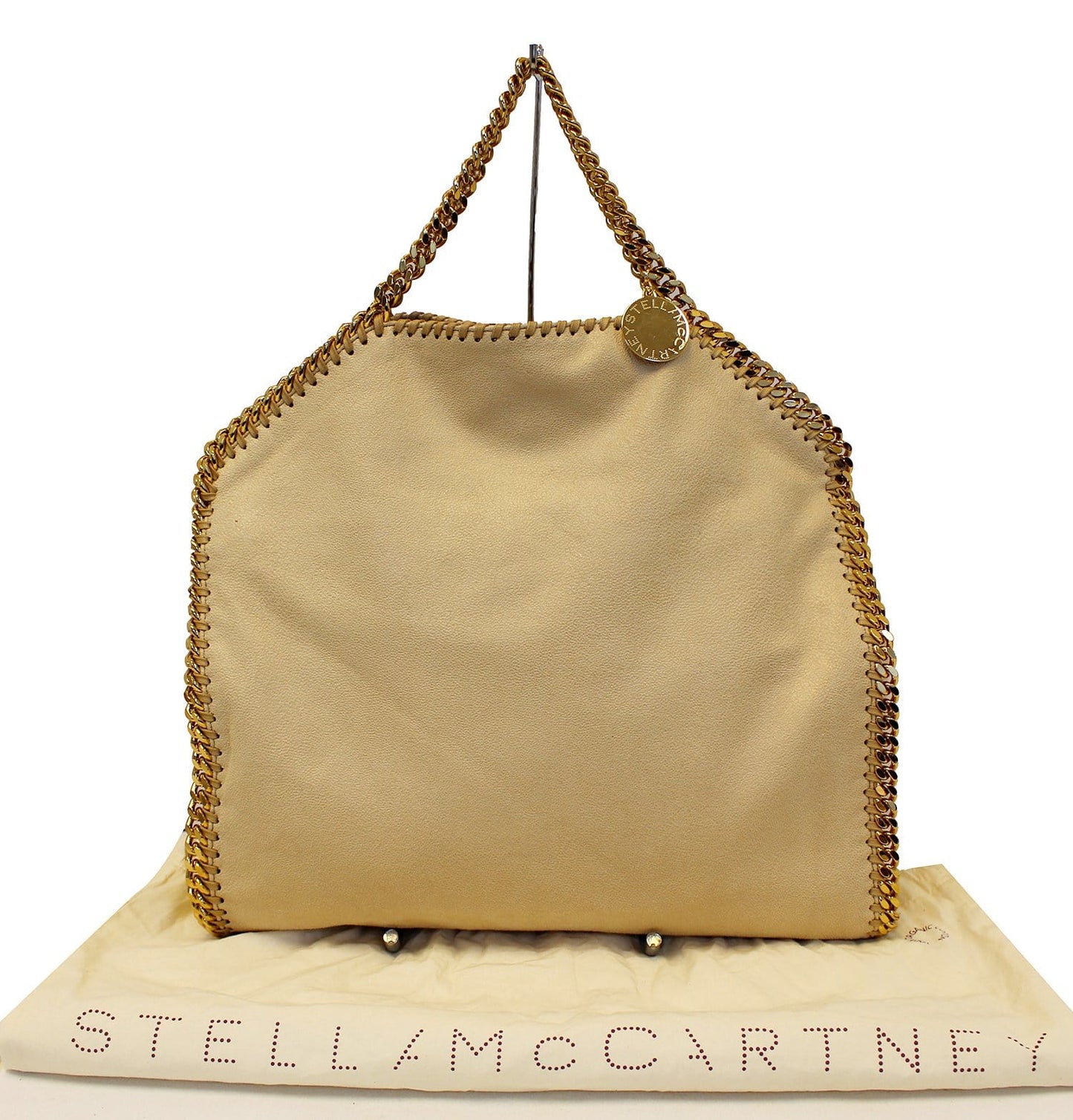 Stella Mccartney Falabella Faux Shoulder Bag Leather Chain