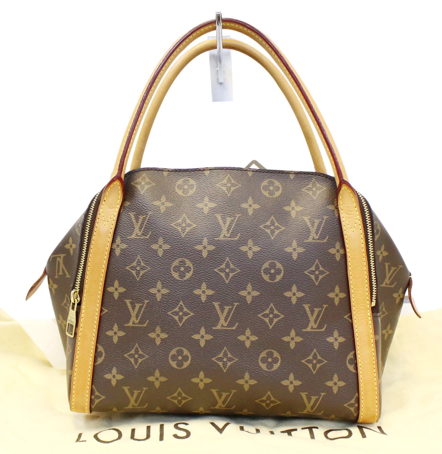 Louis Marais Mm Satchel Bag Monogram Brown Travel Bag