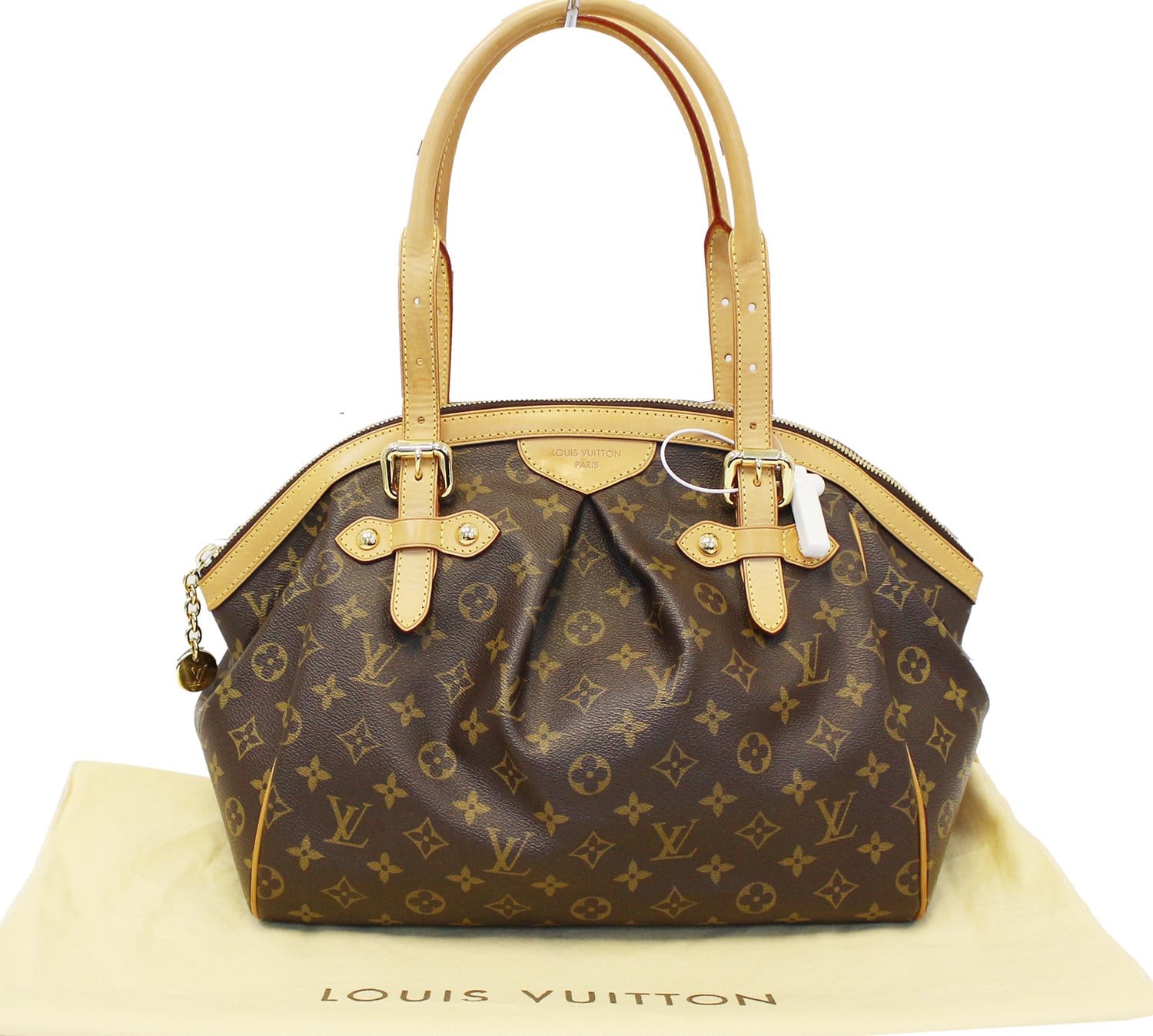 Louis Tivoli Gm Satchel Bag Canvas Monogram Travel Bag Satchel Bag