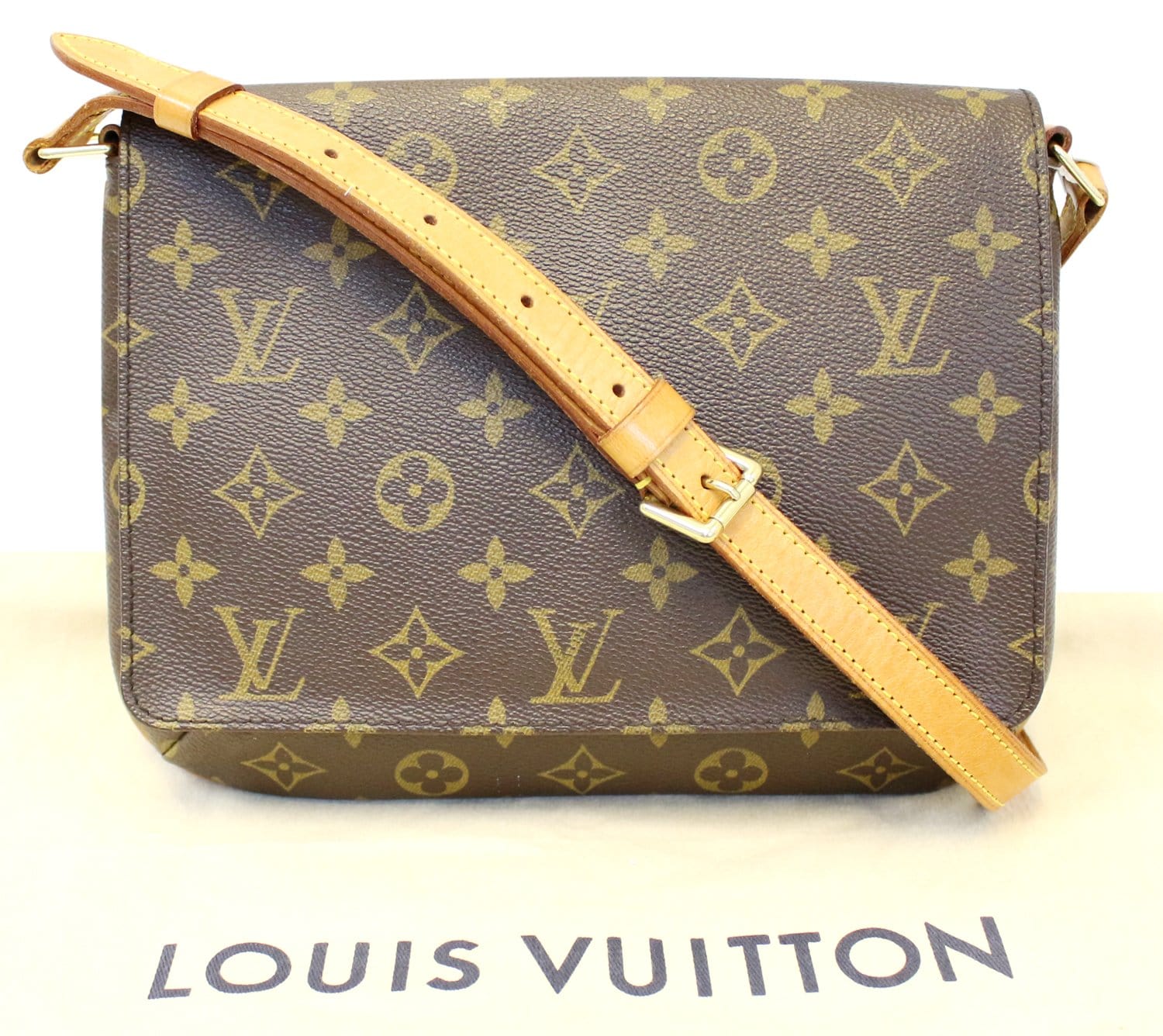 Louis Tango Mtte Shoulder Bag Canvas Monogram