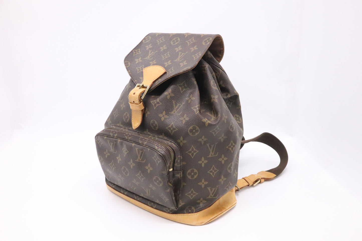 Louis Vuitton Montsouris GM Monogram Canvas Handbag Canvas 1
