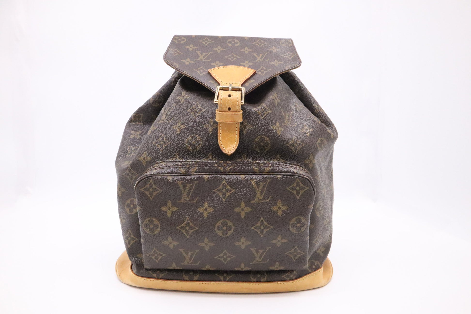 Louis Vuitton Montsouris GM Monogram Canvas Handbag Canvas 1