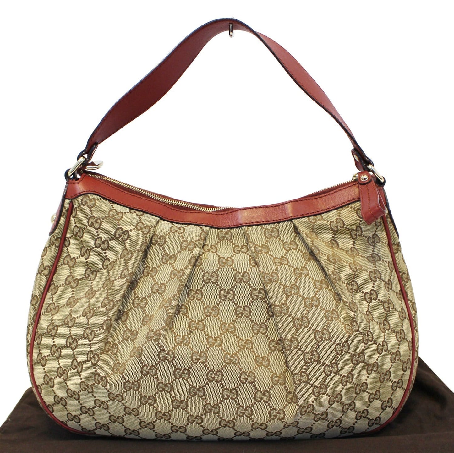 Gucci Sukey Hobo Bag Canvas Travel Bag