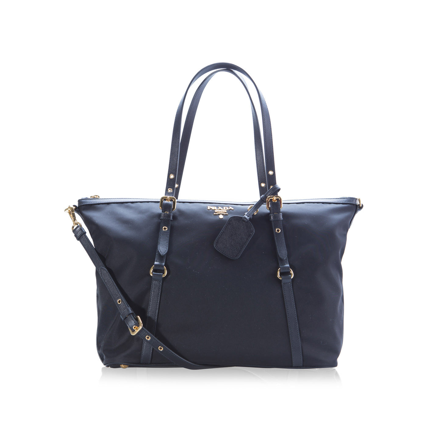 Prada Tessuto Tote Bag Saffiano