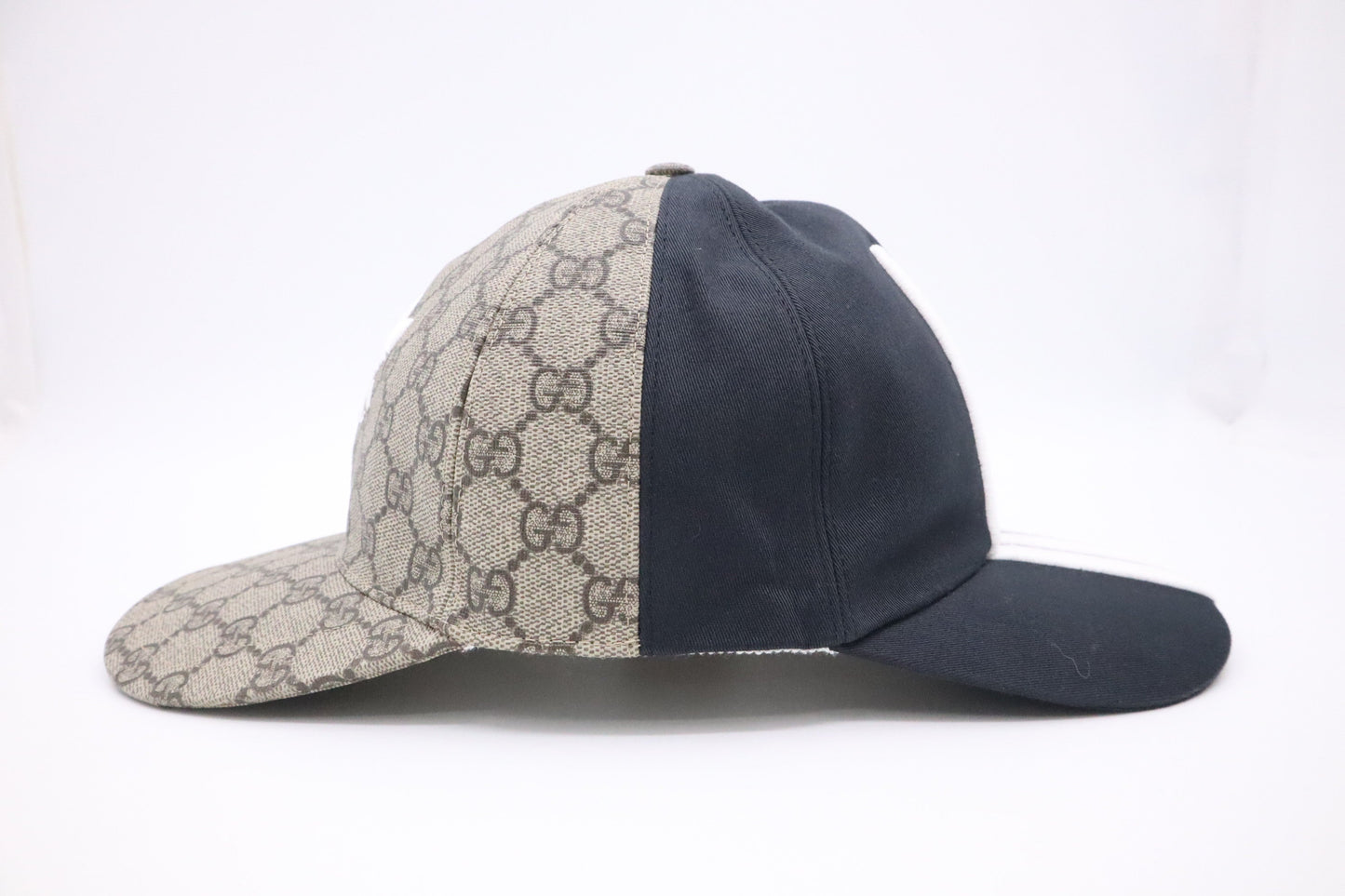 Gucci x Adidas Double Sided Baseball Canvas Black Hat