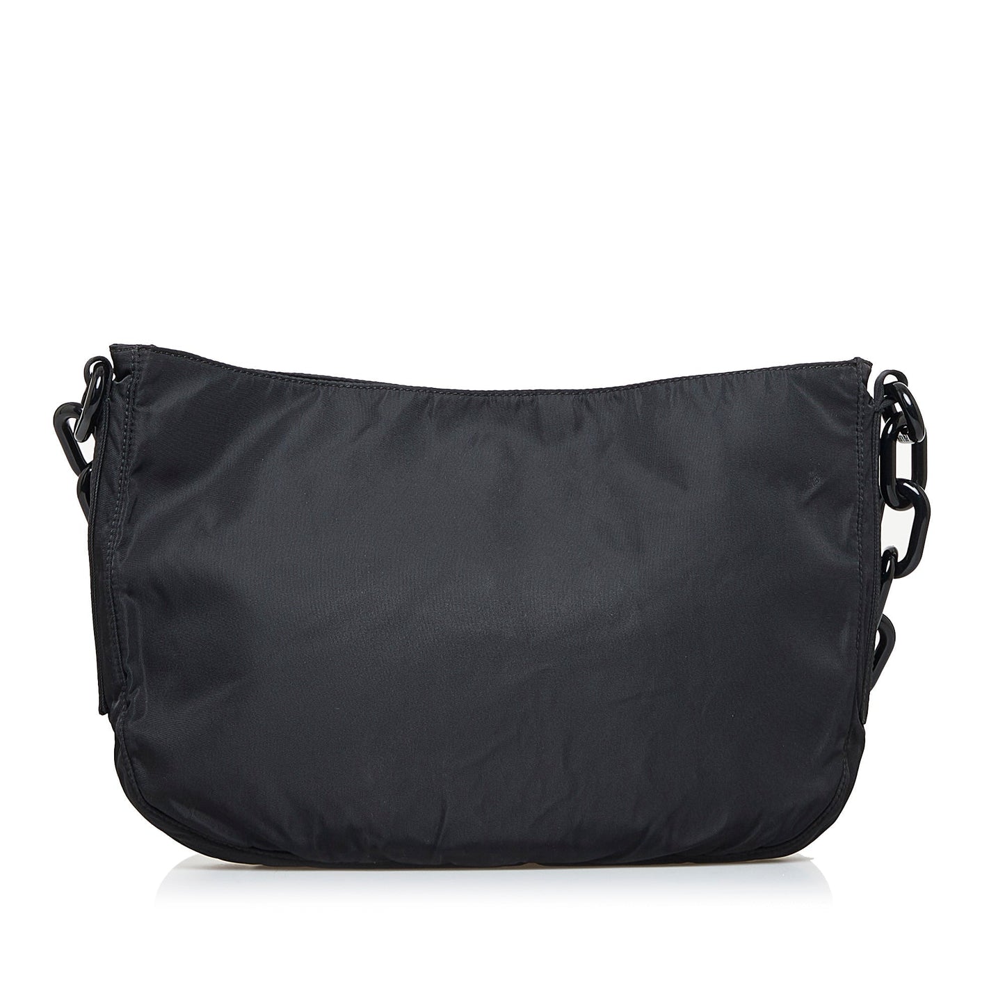 Prada Tessuto Swing Luxury Handbag Nylon Black Travel Bag