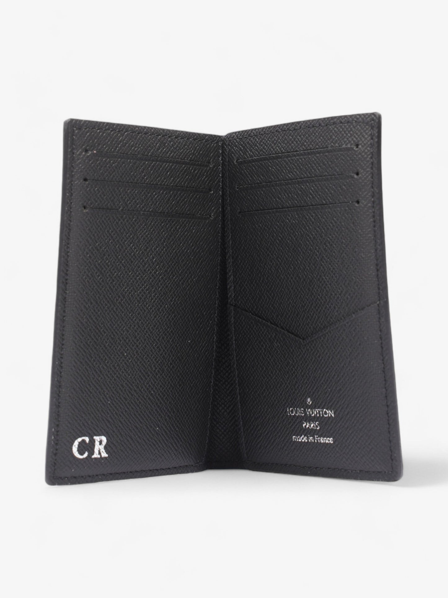 Louis Vuitton Pocket Organiser Graphite Coated Damier Canvas Coated Canvas Wallet Case