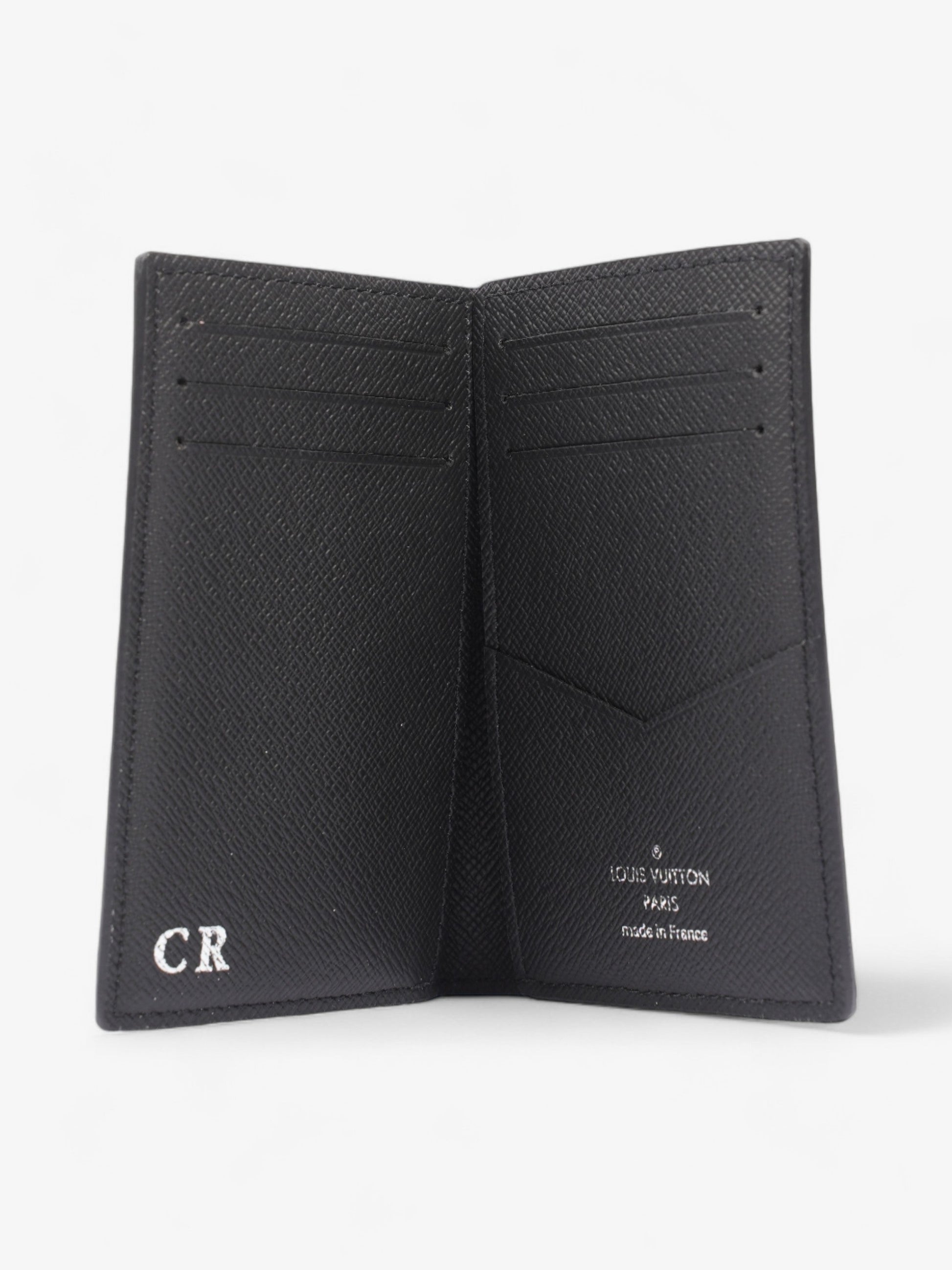 Louis Vuitton Pocket Organiser Graphite Coated Damier Canvas Coated Canvas Wallet Case
