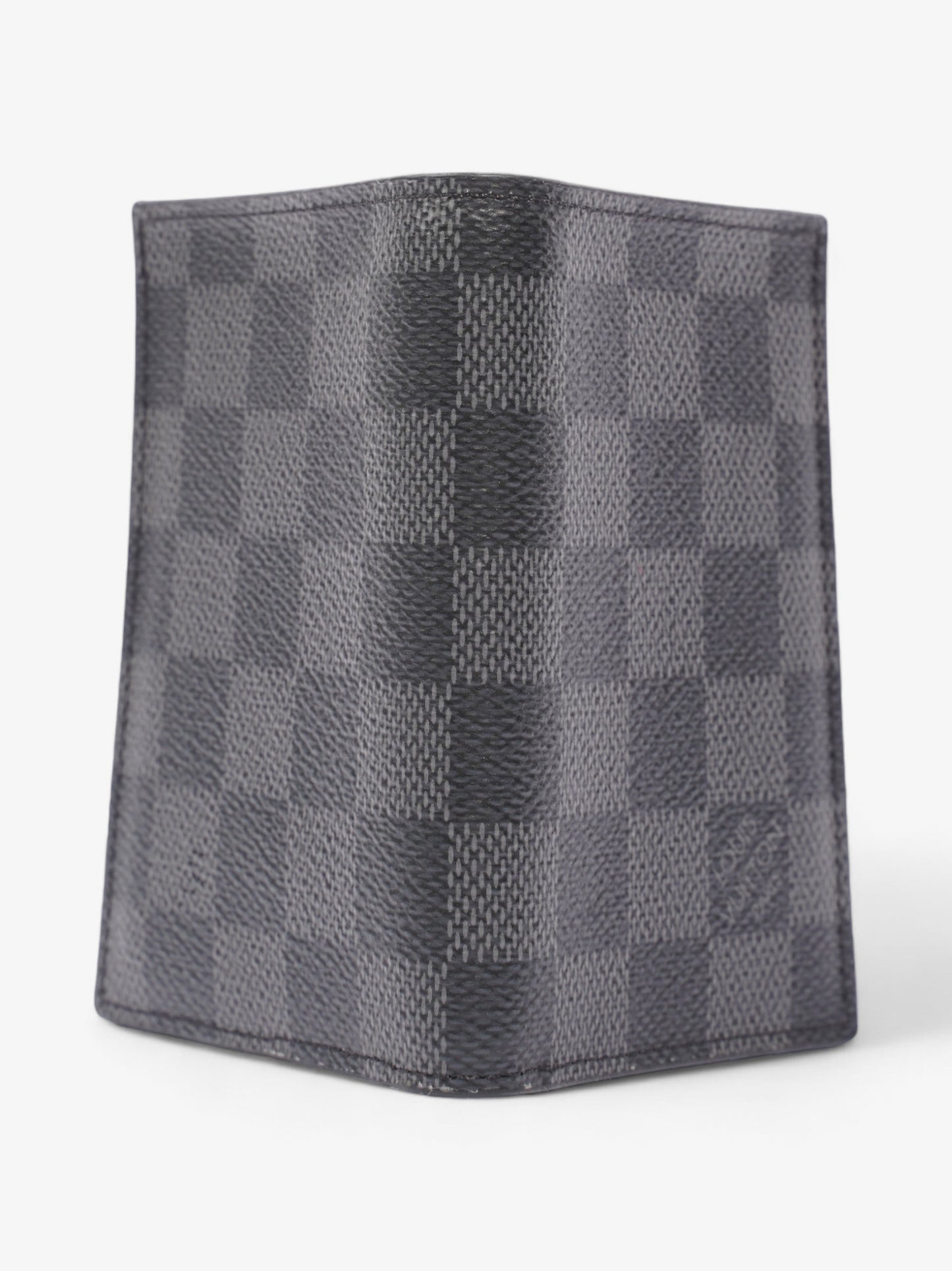 Louis Vuitton Pocket Organiser Graphite Coated Damier Canvas Coated Canvas Wallet Case