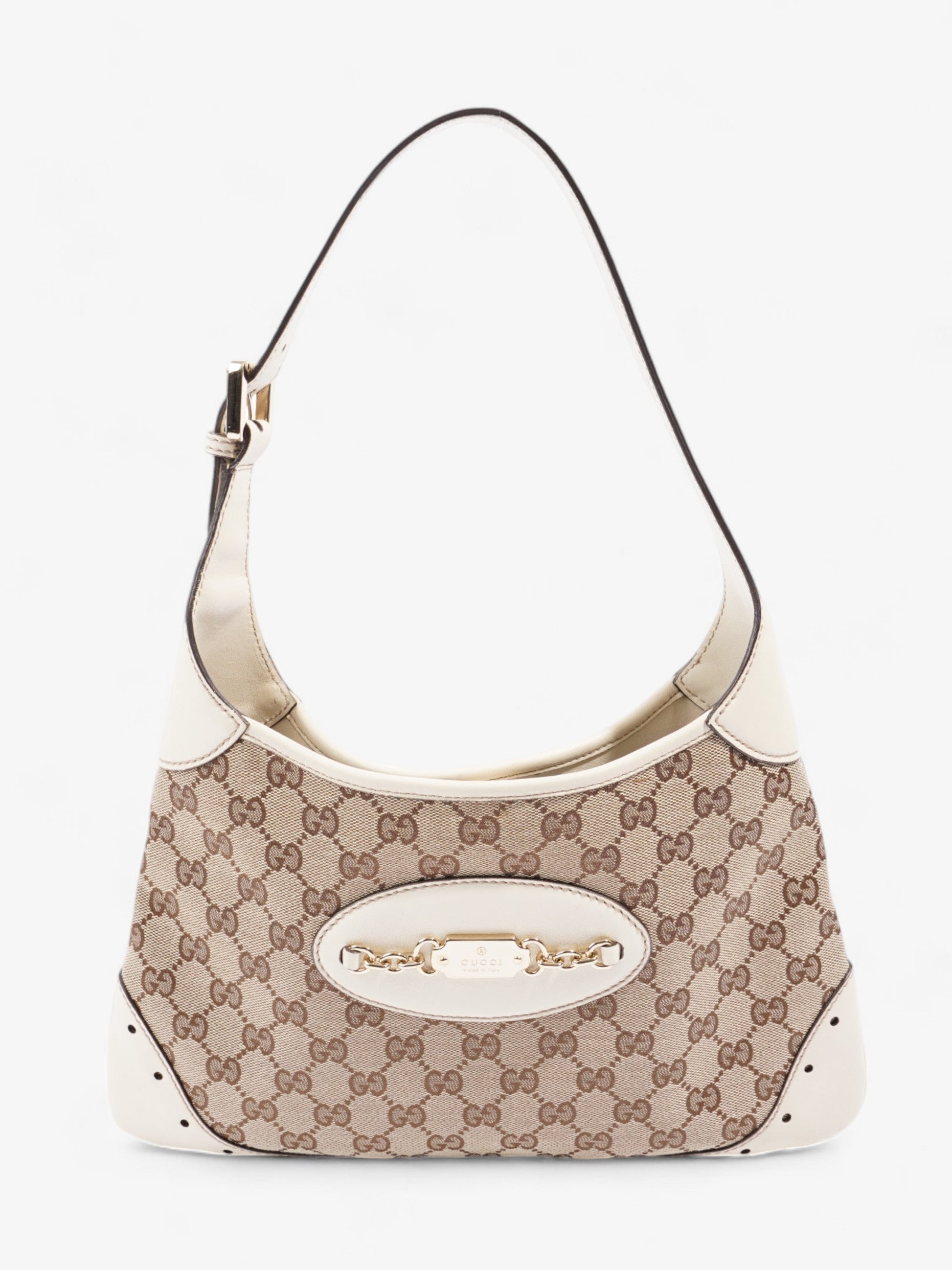 Gucci Shoulder Bag Supreme Canvas Cream