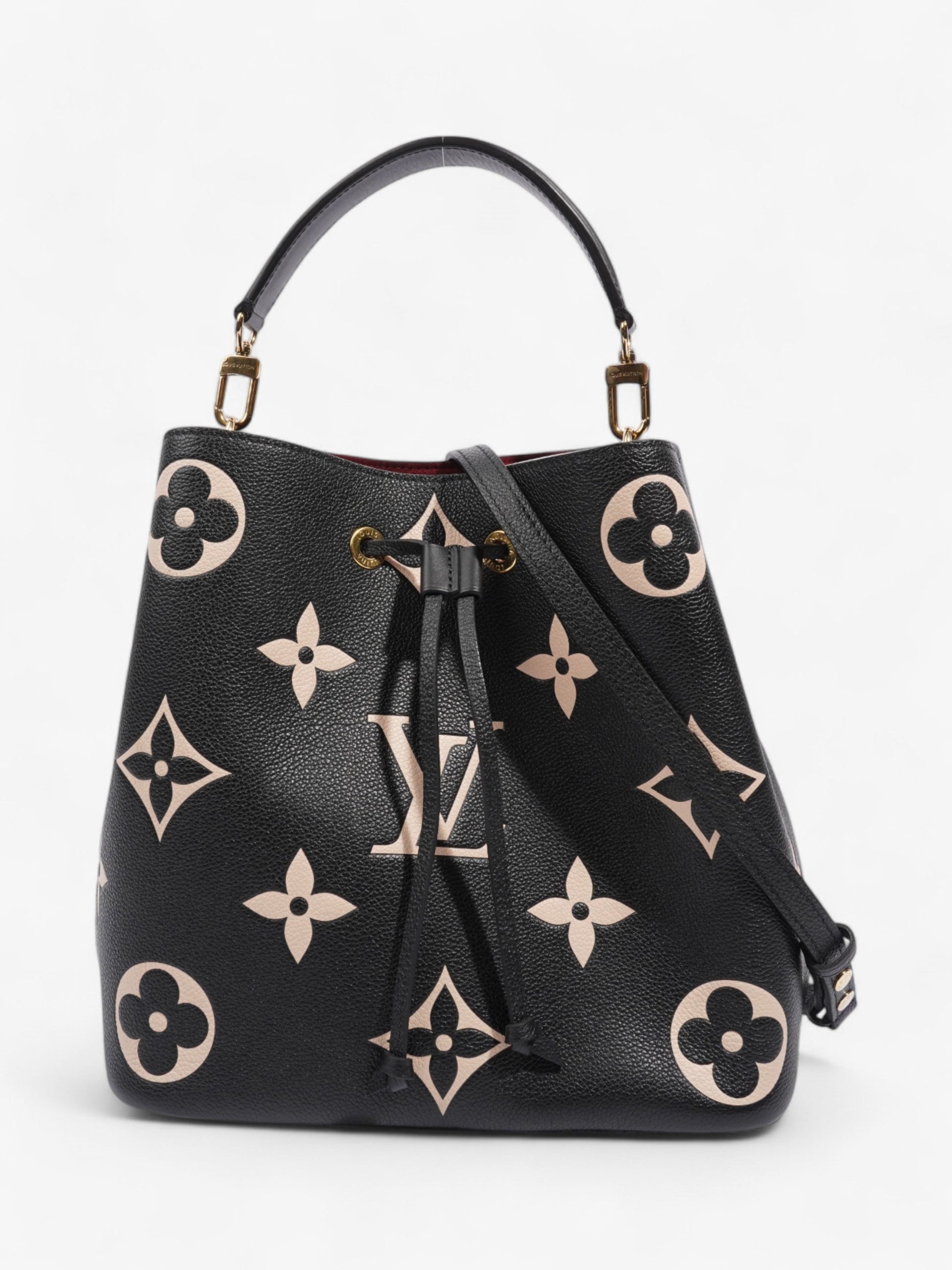 Louis Vuitton NeoNoe MM Monogram Empreinte Leather Handbag