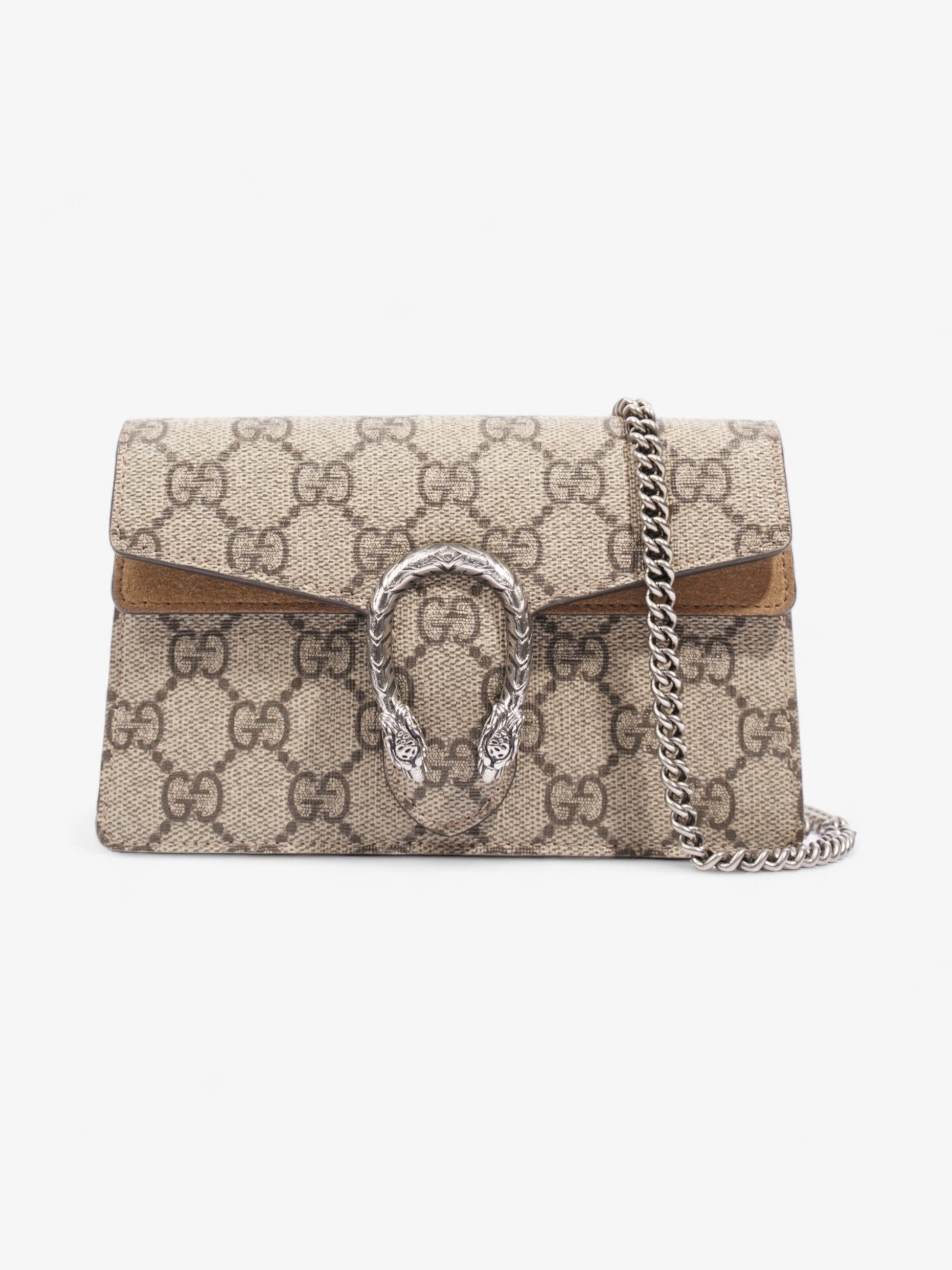 Gucci Dionysus Supreme Coated Super Crossbody Bag Canvas Mini Super Mini