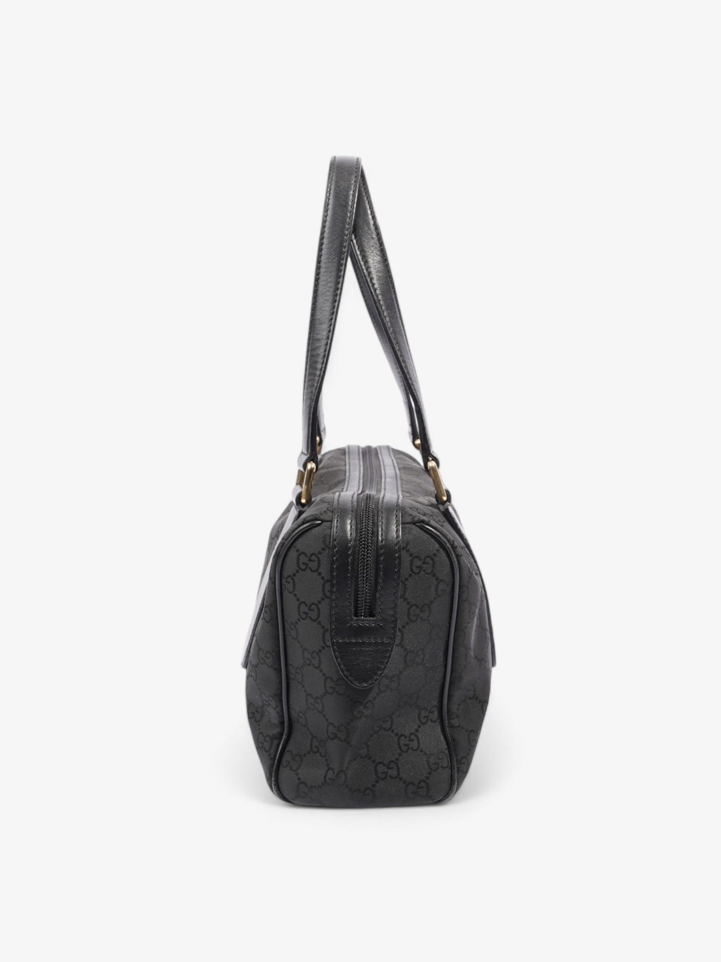 Gucci Boston Supreme Shoulder Bag Nylon Black