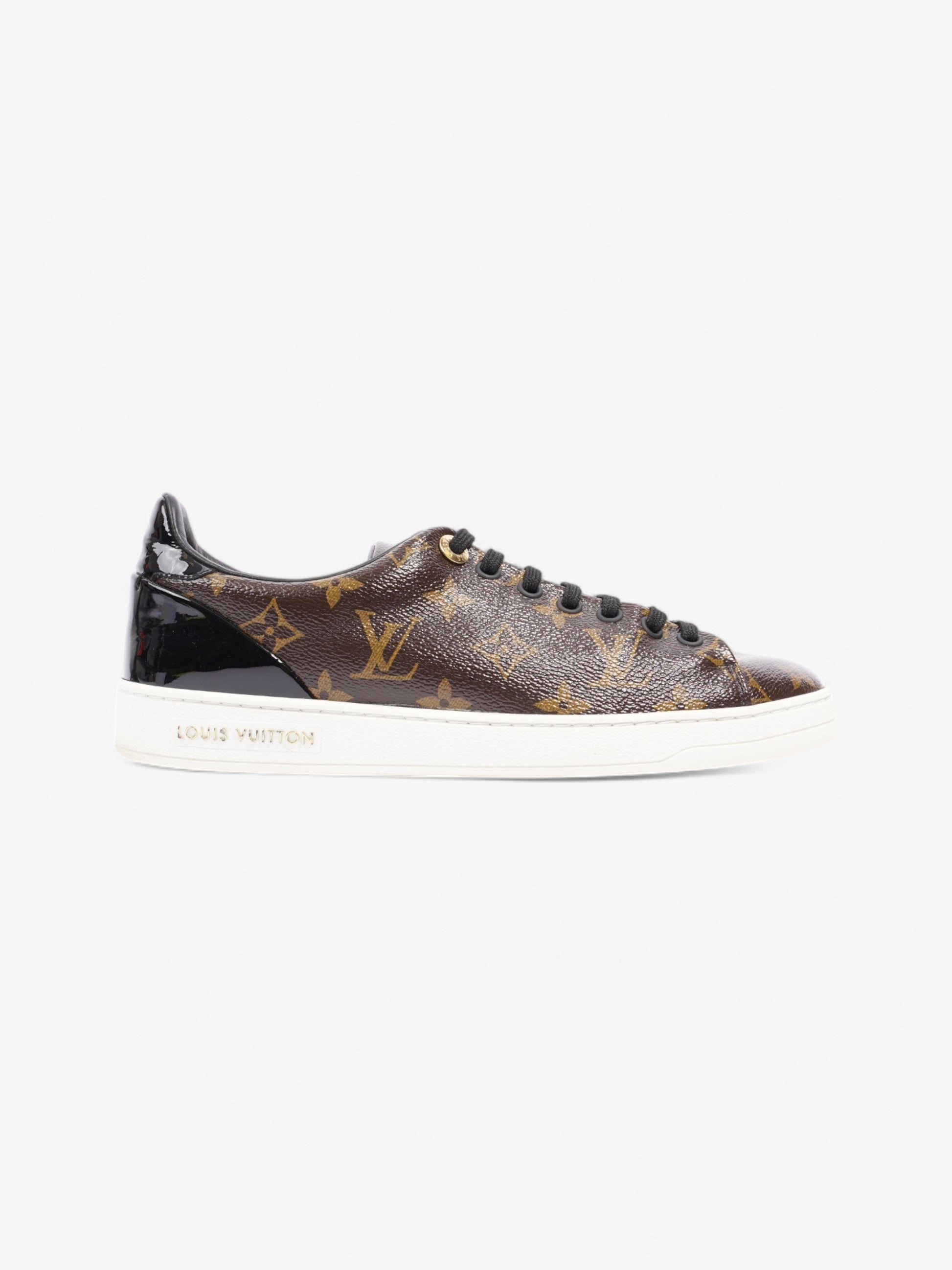Louis Vuitton Front Row Coated EU 37.5 Monogram Canvas Coated Canvas Black Apparel