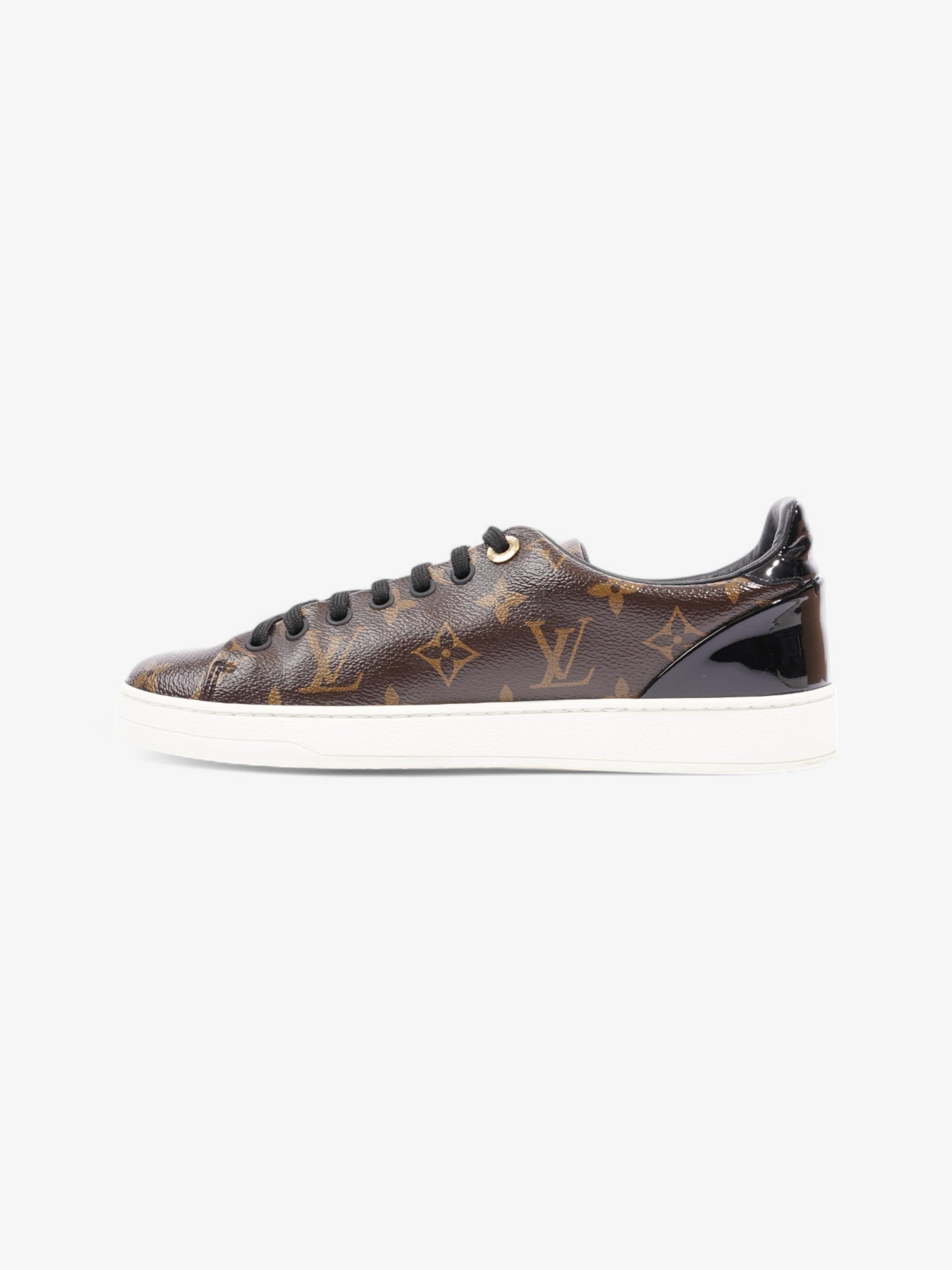 Louis Vuitton Front Row Coated EU 37.5 Monogram Canvas Coated Canvas Black Apparel