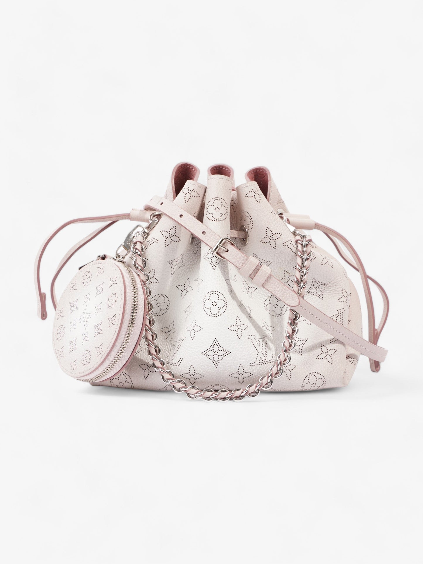 Louis Vuitton Bella Light Ombre Leather Calfskin White Pink Handbag
