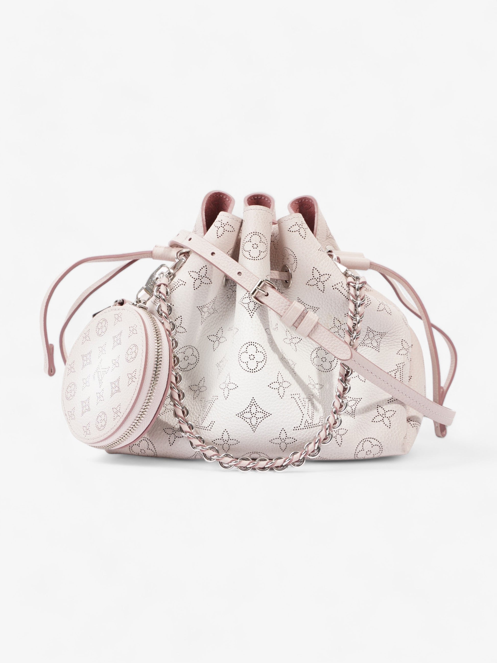 Louis Vuitton Bella Light Ombre Leather Calfskin White Pink Handbag