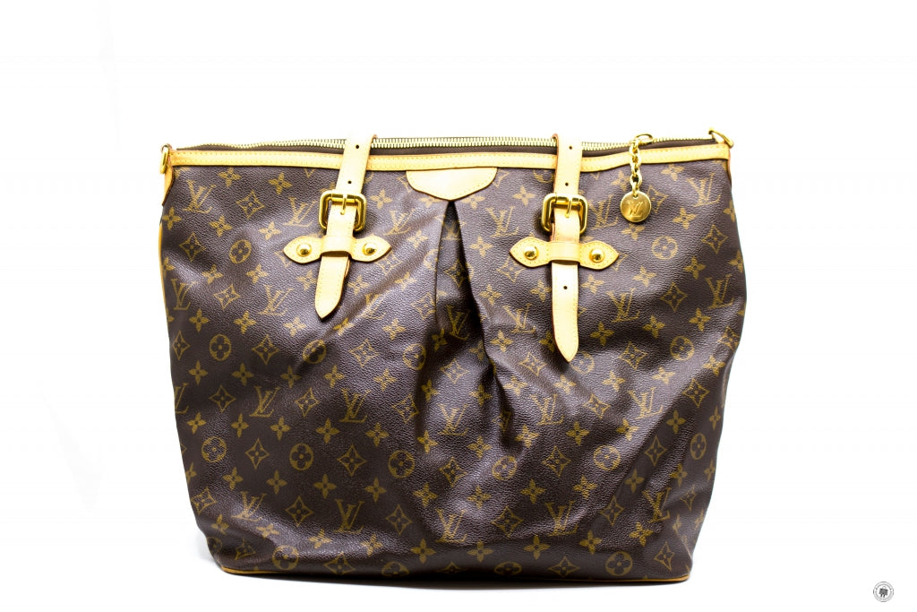Louis Vuitton M40146 Monogram Palermo Brown Canvas GM Tote Bag Ghw