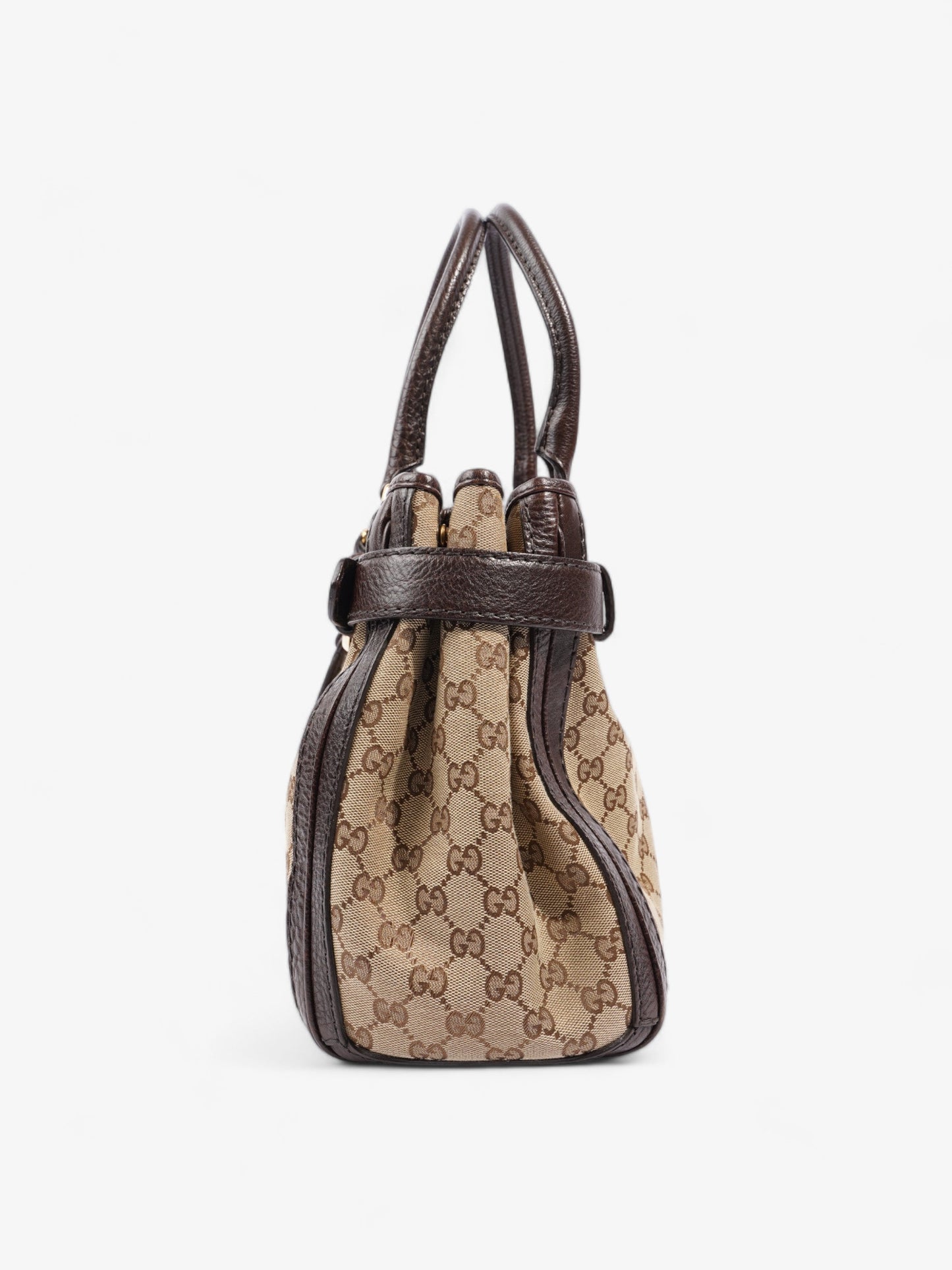 Gucci Running Tote And Ebony Supreme Canvas Beige Tote Bag
