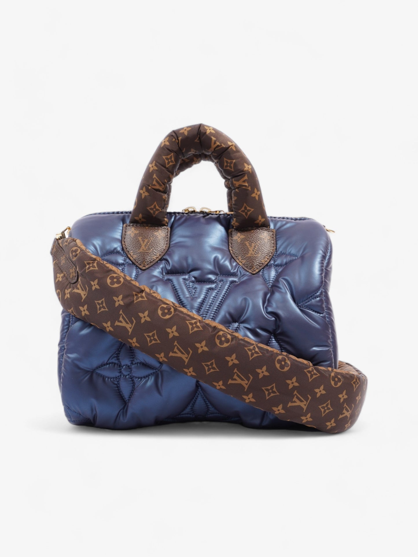 Louis Vuitton Pillow Speedy Bandouliere Navy Nylon Monogram Blue Handbag