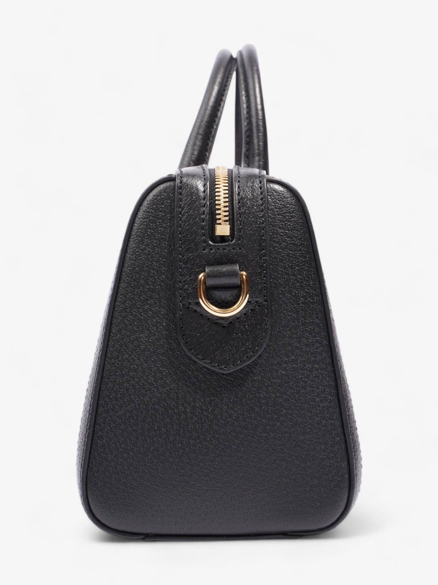 Gucci Ophidia Boston Bag Green Medium Leather Black Shoulder Bag
