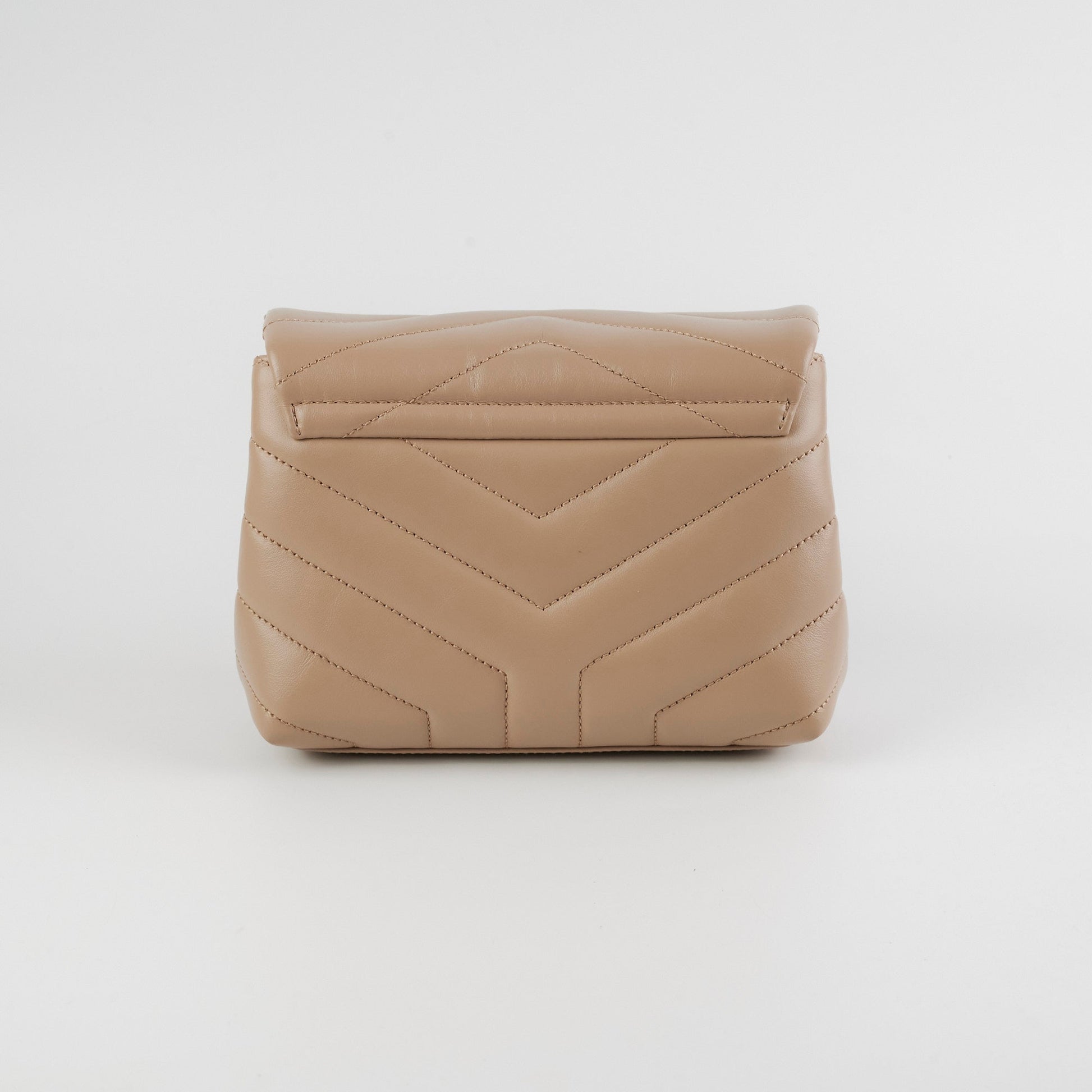 YSL Saint Laurent Lou Lou Crossbody Bag Beige Toy Beige Crossbody Bag