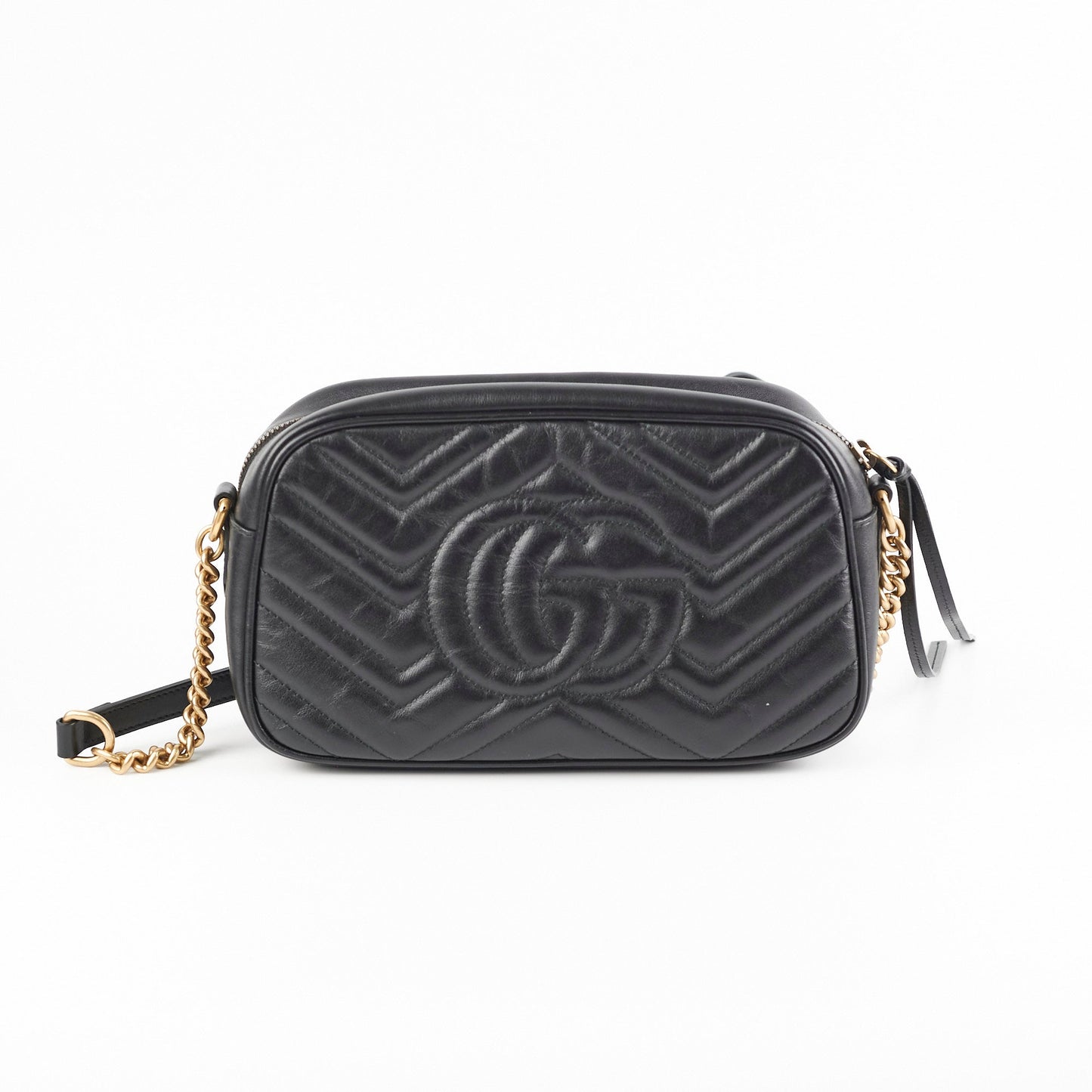 Gucci Marmont Camera Crossbody Black Small Crossbody Bag
