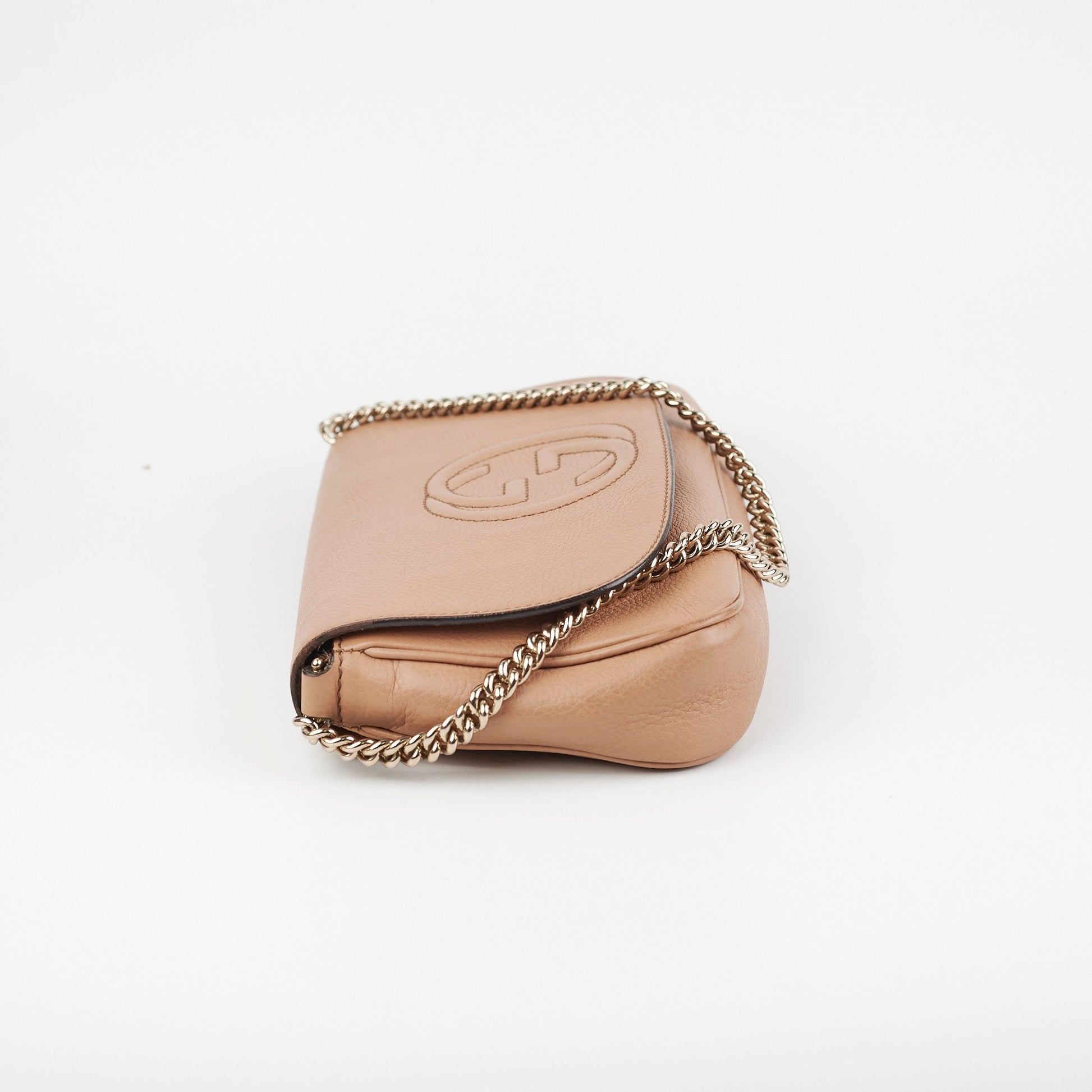 Gucci Soho Crossbody Bag Beige
