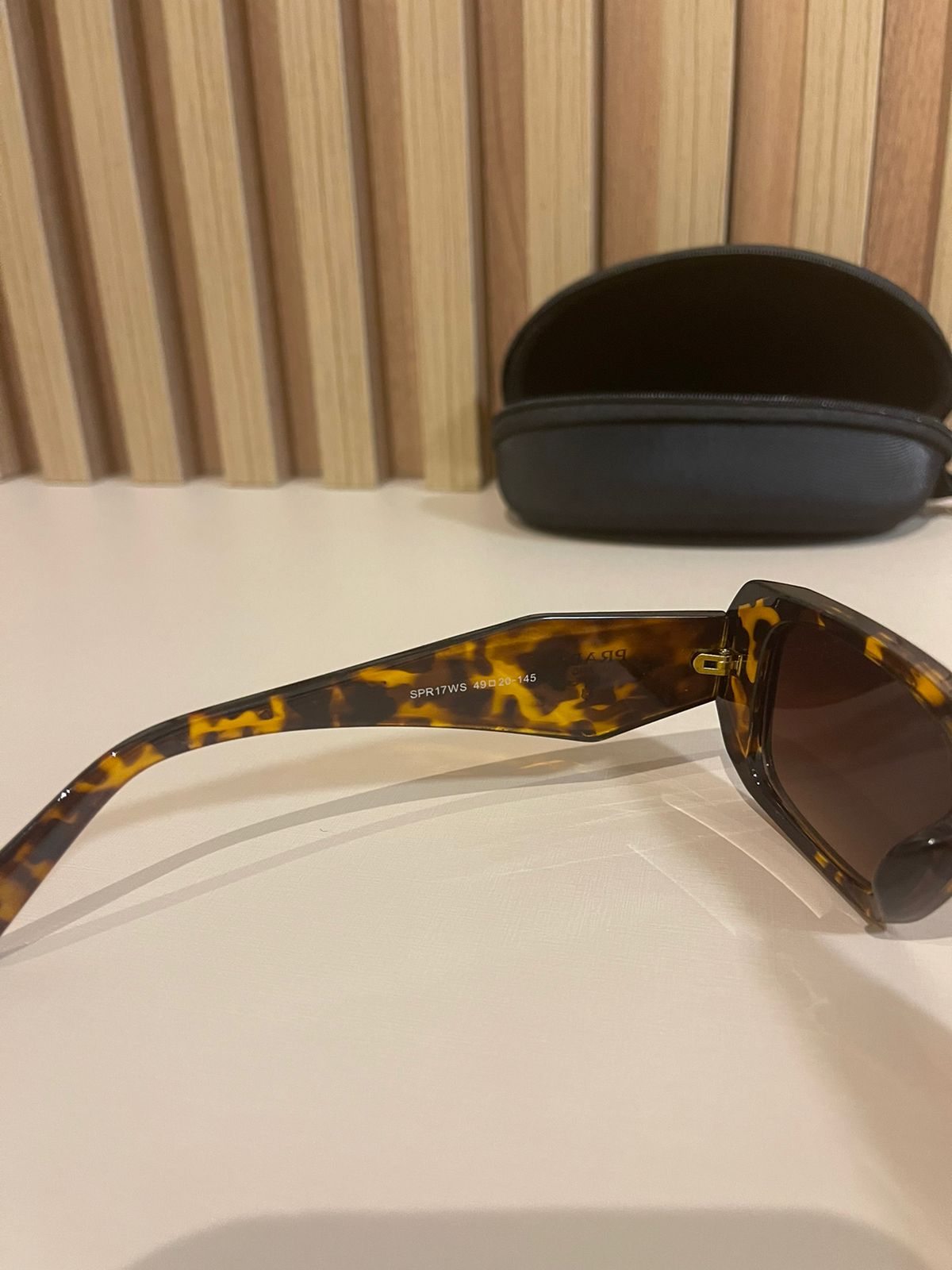 Prada Óculos De Sol Luxury Handbag Travel Bag