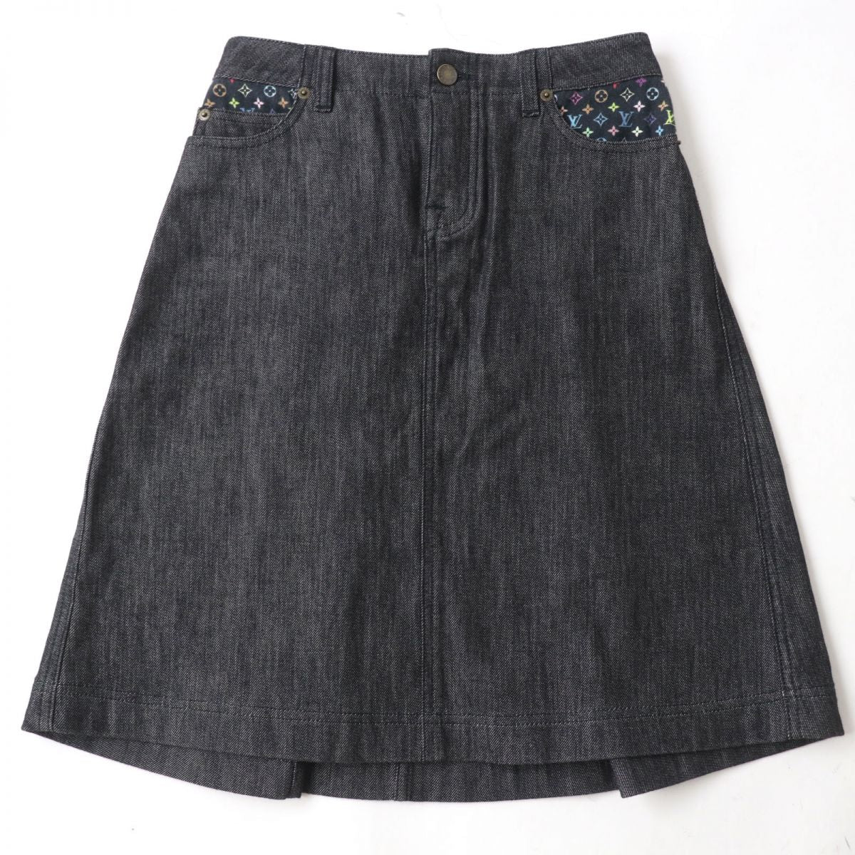 Louis Vuitton 34 Cotton Black Multicolor Apparel