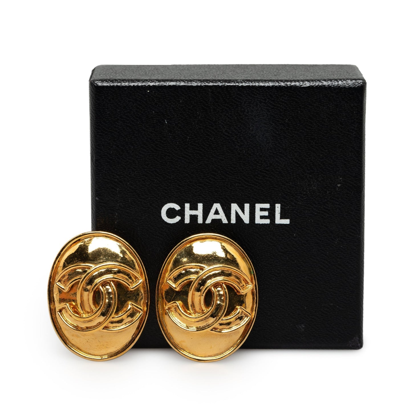 CHANEL CC Clip On Earrings Costume Earrings