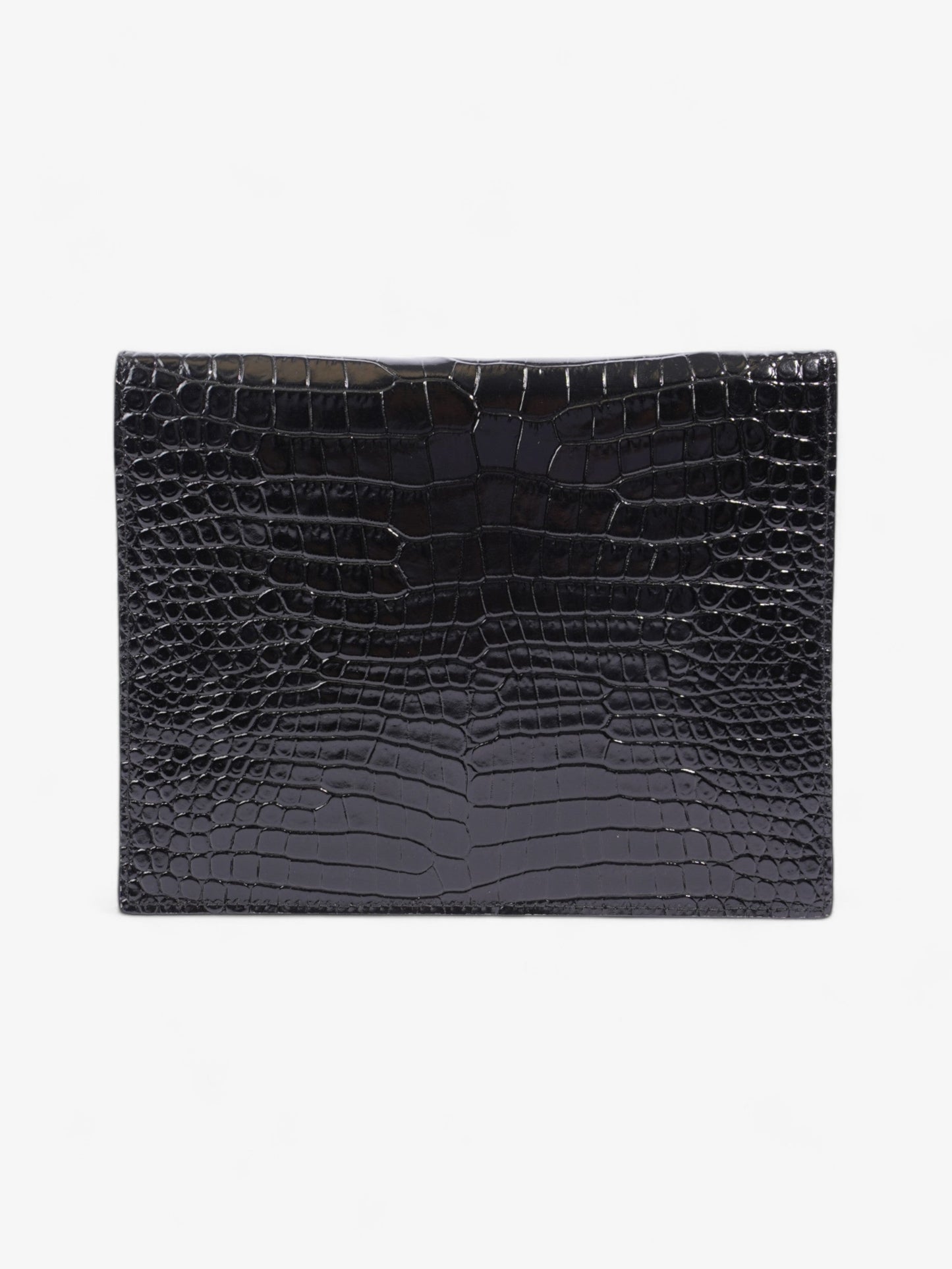 YSL Saint Laurent Uptown Clutch Leather Black Small Clutch Bag