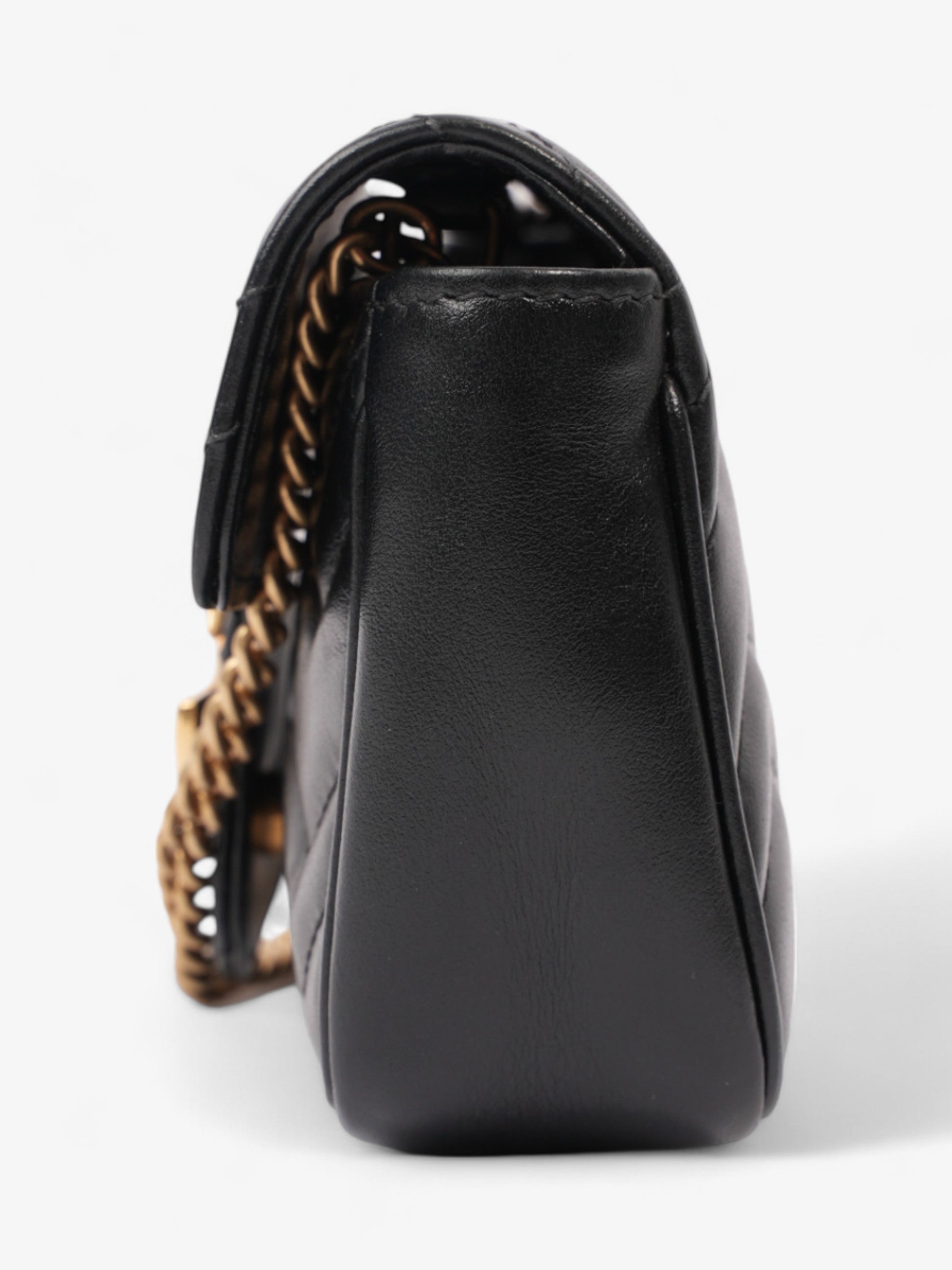 Gucci Marmont Super Mini Crossbody Bag Leather Matelasse 4