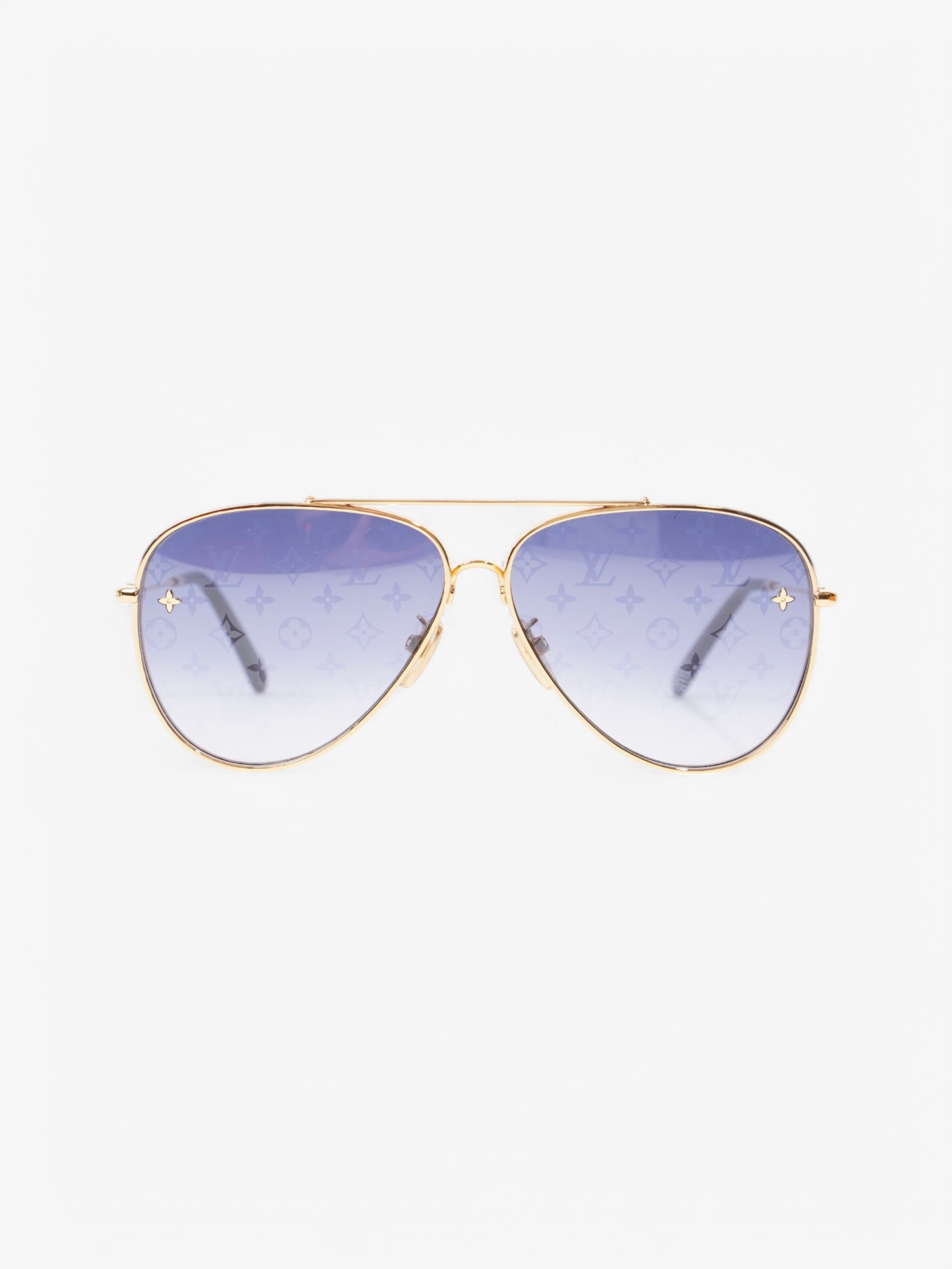 Louis Vuitton Sunglasses Base Gold