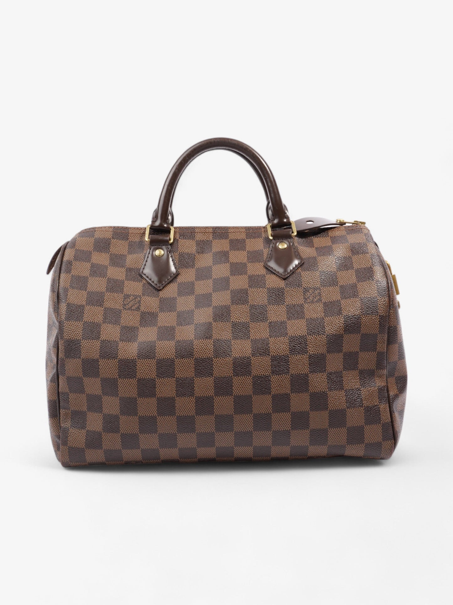 Louis Vuitton Speedy Ebene Coated 30 Canvas Coated Canvas Damier Apparel Canvas 31