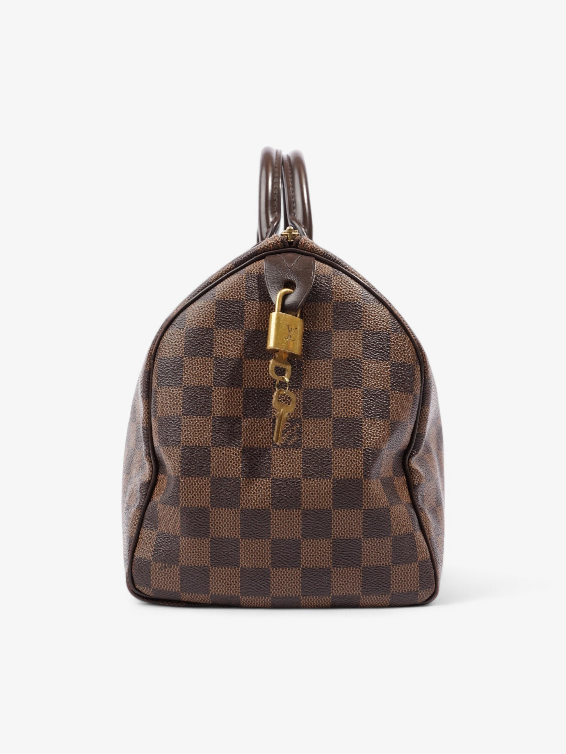 Louis Vuitton Speedy Ebene Coated 30 Canvas Coated Canvas Damier Apparel Canvas 31