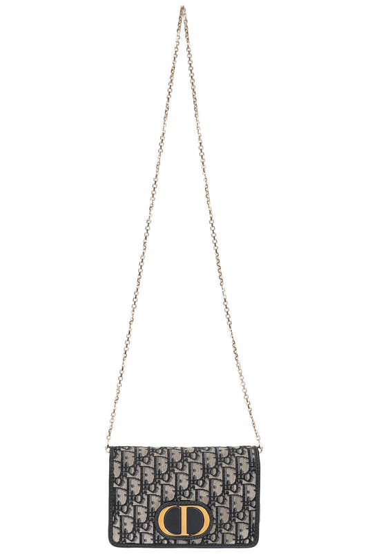 Dior 30 Montaigne Pochette 2-EN-1 Oblique Canvas Handbag