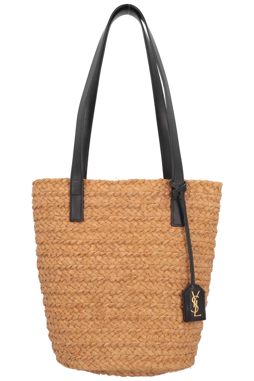 YSL Saint Laurent Tote Bag Bag Raffia Bucket