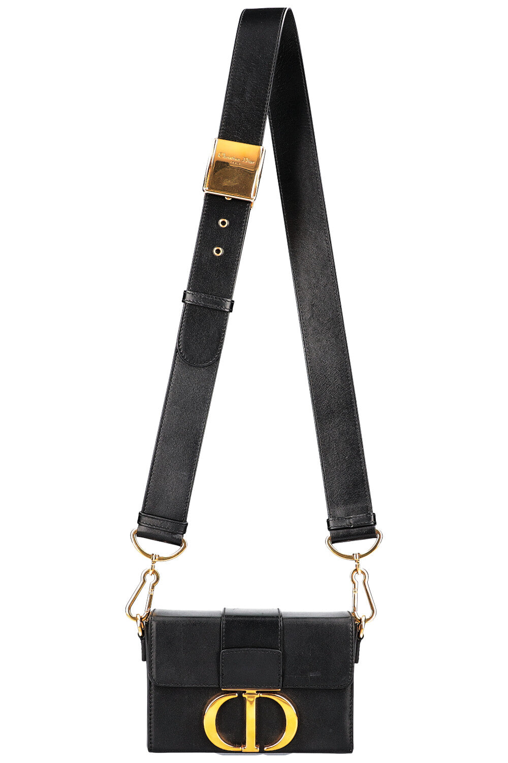Dior Crossbody Bag 30 Montaigne Box Bag Black