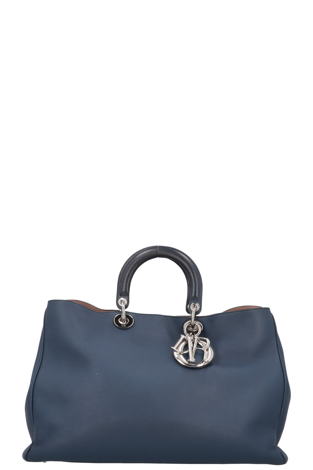 Dior Handbag issimo Bag Blue Large