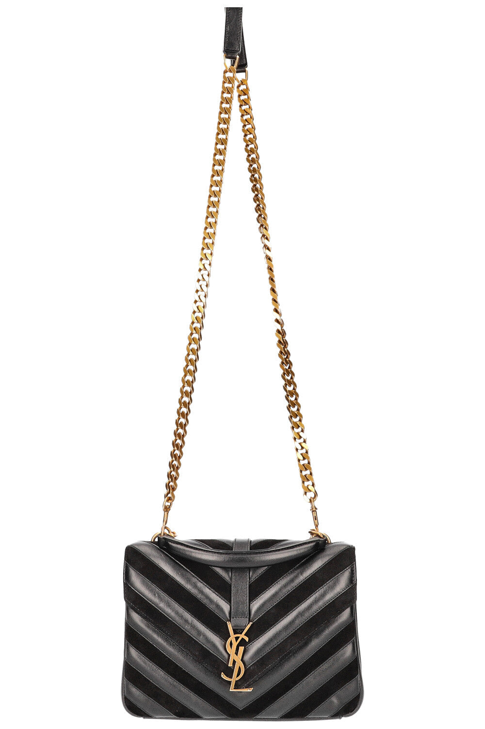 College Bag Black Medium Handbag